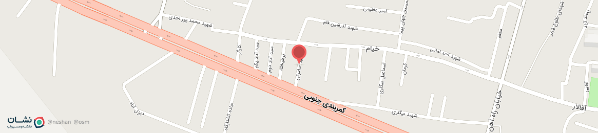 عکس خیابان شهید حضرتی مراغه