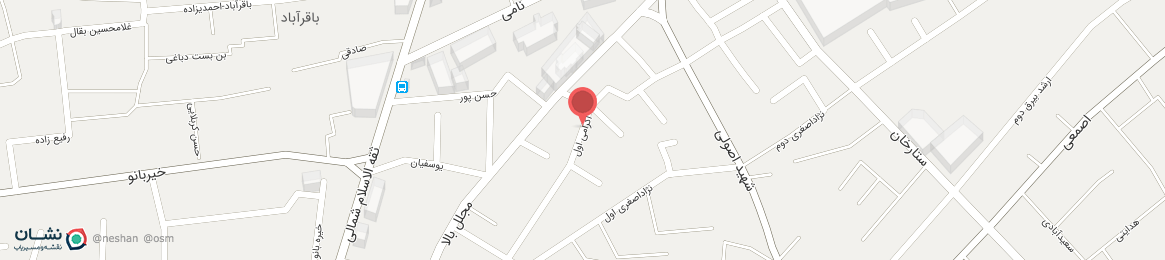 عکس خیابان اکرامی اول تبریز