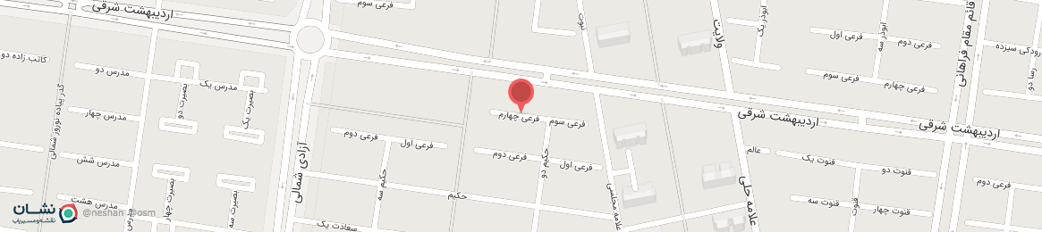 عکس خیابان فرعی چهارم بهارستان