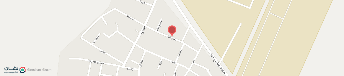 عکس خیابان مخابرات عباس آباد علاقبند