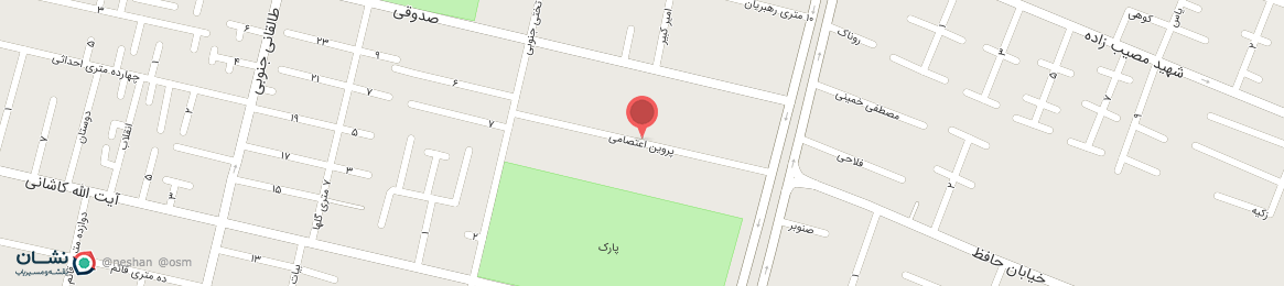 عکس خیابان پروین اعتصامی کرج