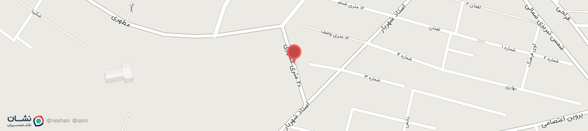 عکس خیابان 20 متری مطهری مراغه