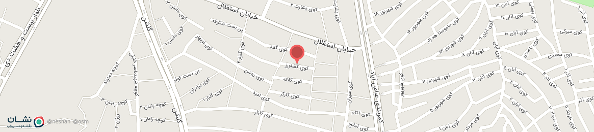 عکس خیابان کوی کشاورز سنندج