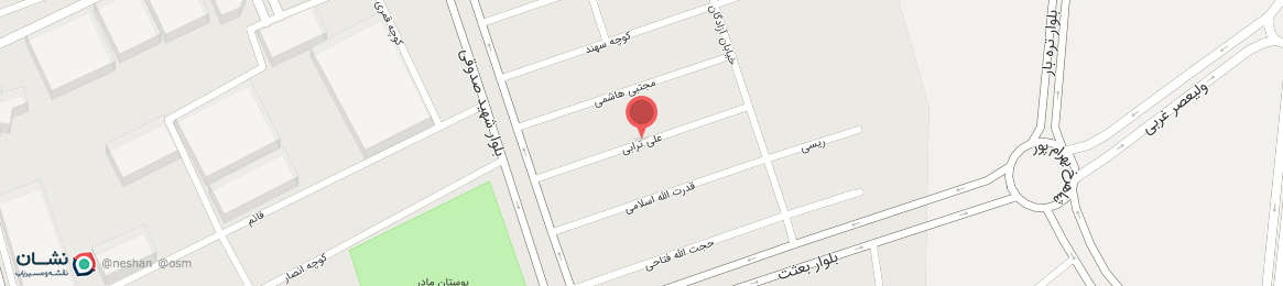 عکس خیابان علی ترابی خمین