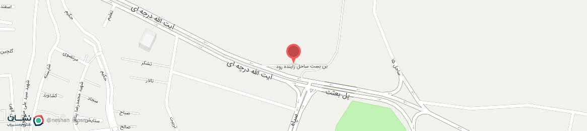 عکس خیابان بن‌بست ساحل زاینده رود درچه