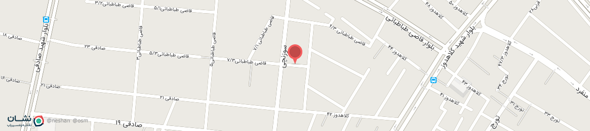 عکس کوچه قاضی طباطبائی 7/6 مشهد