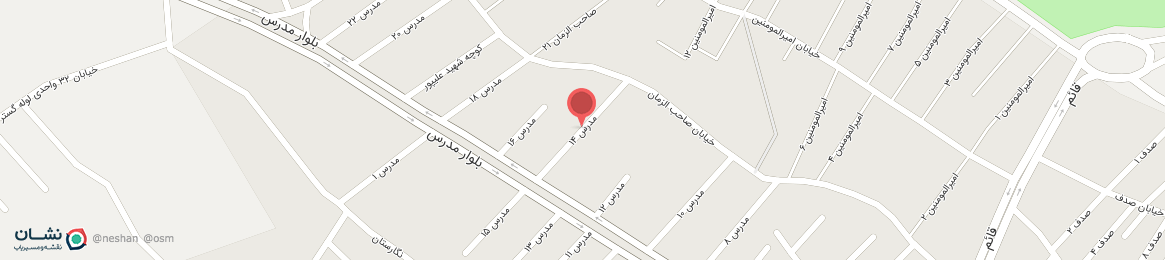 عکس خیابان مدرس 14 اسفراین