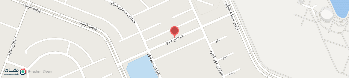 عکس خیابان سرو ارگ جدید بم