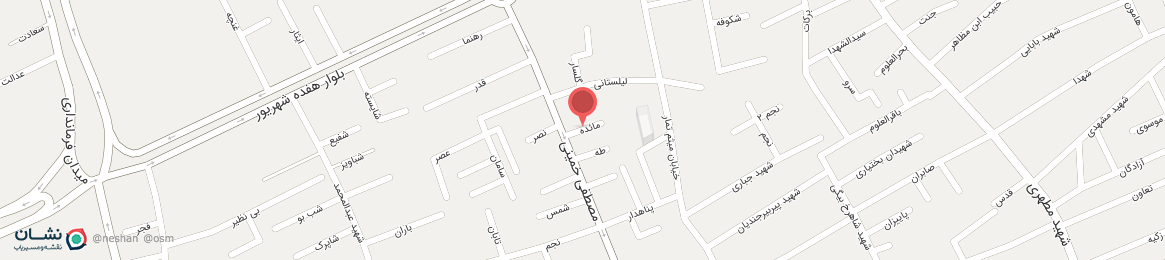 عکس خیابان مائده شهریار