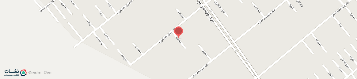 عکس خیابان سامانه باغستان