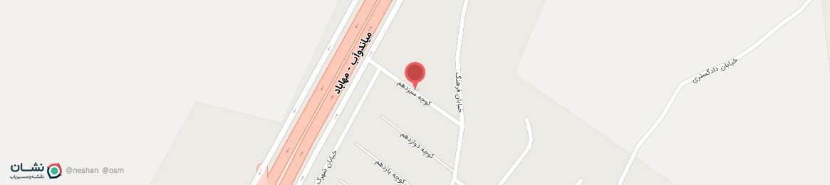 عکس خیابان سیزدهم مهاباد