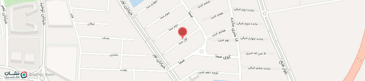 عکس خیابان اول سما تبریز