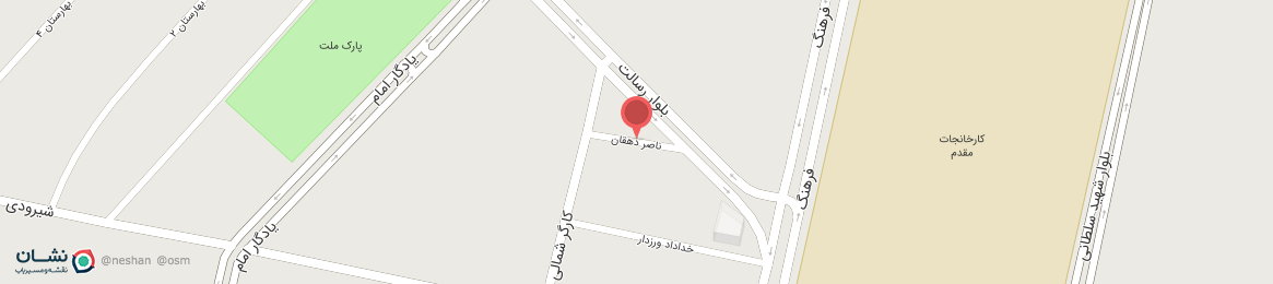 عکس خیابان ناصر دهقان نظرآباد