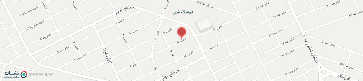 عکس خیابان ادیب 14 جهرم