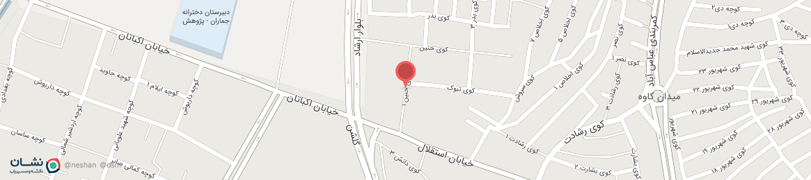 عکس خیابان کوی حنین 1 سنندج