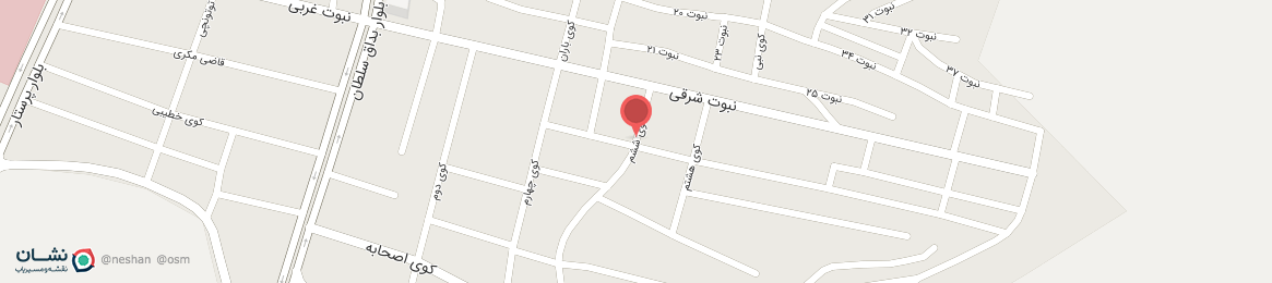 عکس خیابان کوی ششم مهاباد