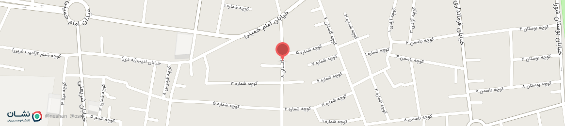 عکس کوچه گلستان 8 بردسیر