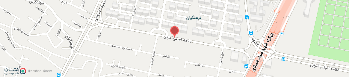 عکس خیابان علامه امینی غربی اصفهان