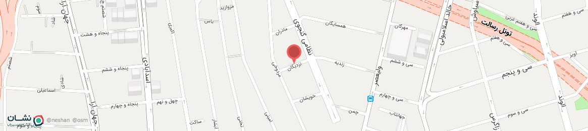 عکس خیابان نزدیکان تهران