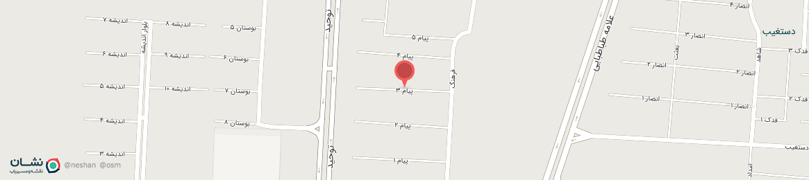 عکس خیابان پیام 3 بخش مرکزی