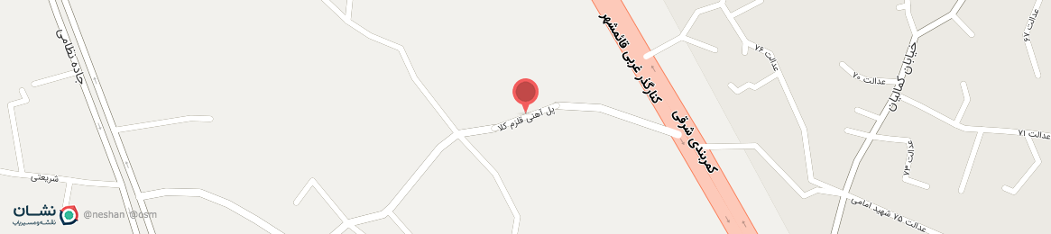 عکس پل آهنی قلزم کلا قائمشهر