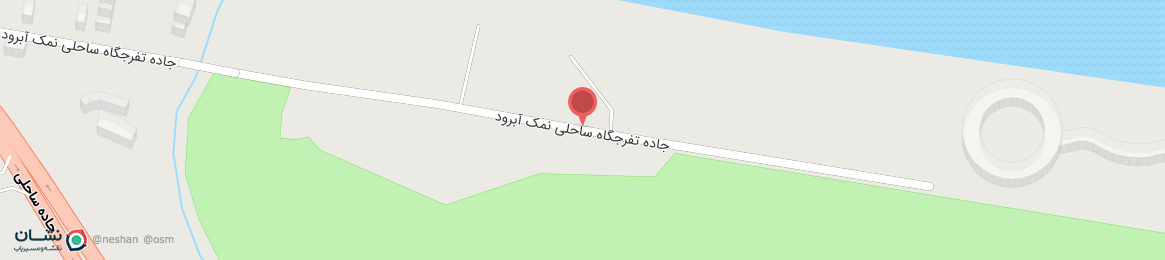 عکس جاده تفرجگاه ساحلی نمک آبرود کلارآباد