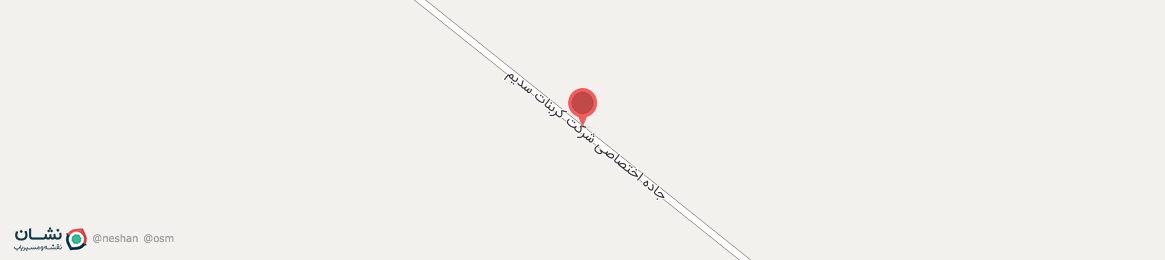 عکس جاده اختصاصی شرکت کربنات سدیم