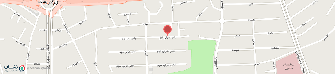 عکس خیابان یاس شرقی اول همدان