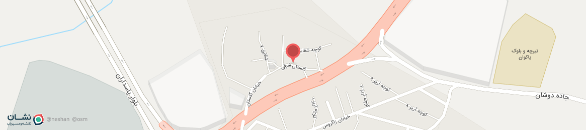 عکس خیابان گلستان شرقی سنندج