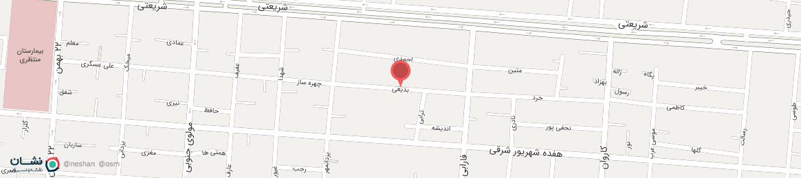 عکس خیابان بدیعی نجف آباد