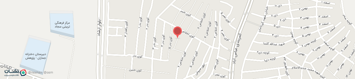 عکس خیابان کوی اخلاص 9 سنندج