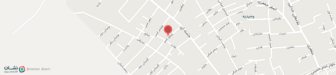 عکس خیابان گلستان ششم وحیدیه