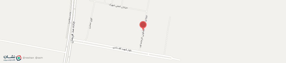 عکس خیابان ورودی شهرک مسکونی کارخانه قند بخش مرکزی شهرستان فریمان