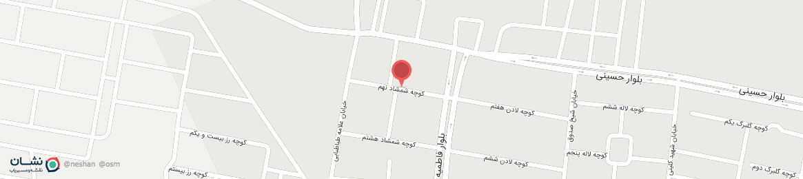 عکس خیابان شمشاد نهم تفت