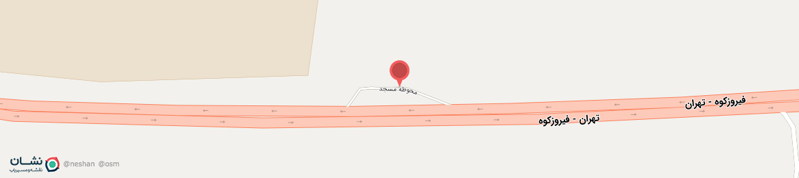 عکس خیابان محوطه مسجد