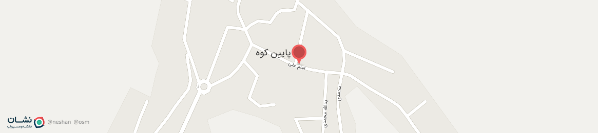 عکس خیابان امام علی پایین کوه