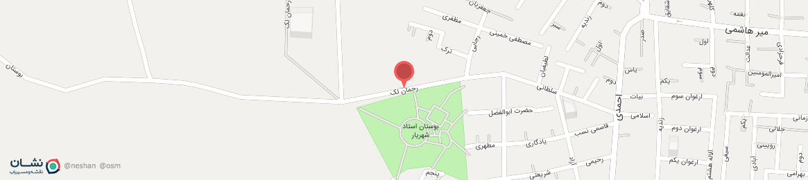 عکس خیابان رحمان لک تهران