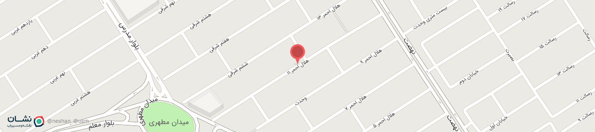 عکس کوچه هلال احمر 11 سمنان