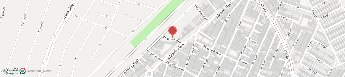 عکس خیابان صیاد شیرازی 28 قم