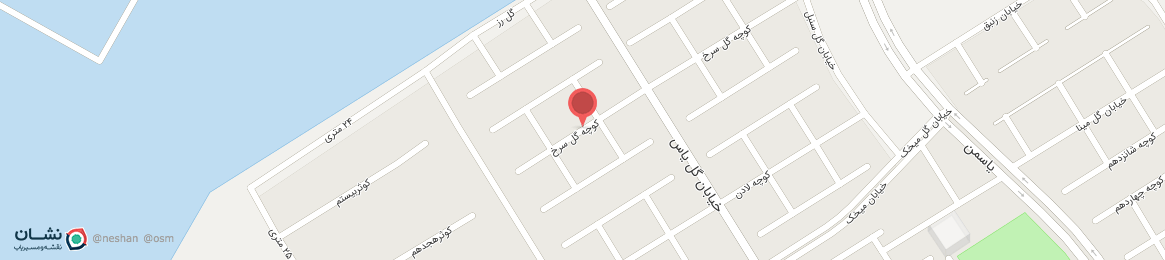 عکس خیابان گل سرخ دامغان