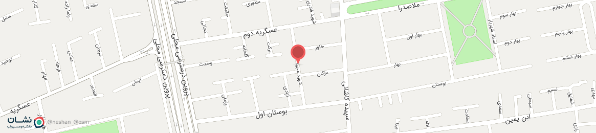 عکس خیابان شهید مجید اعرابی اصفهان