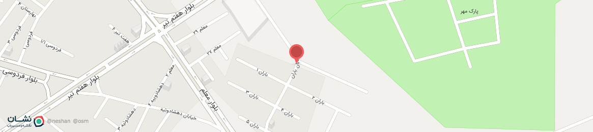 عکس خیابان باران شهر بابک