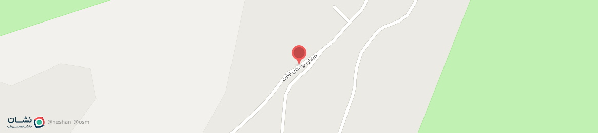 عکس خیابان روستای زیارت