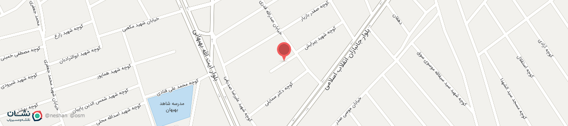 عکس خیابان شهید ابراهیم ماهی زاده بهبهان