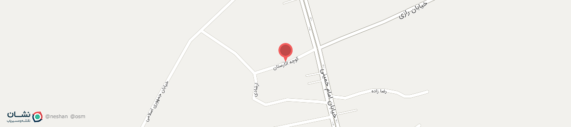 عکس خیابان انارستان اسالم