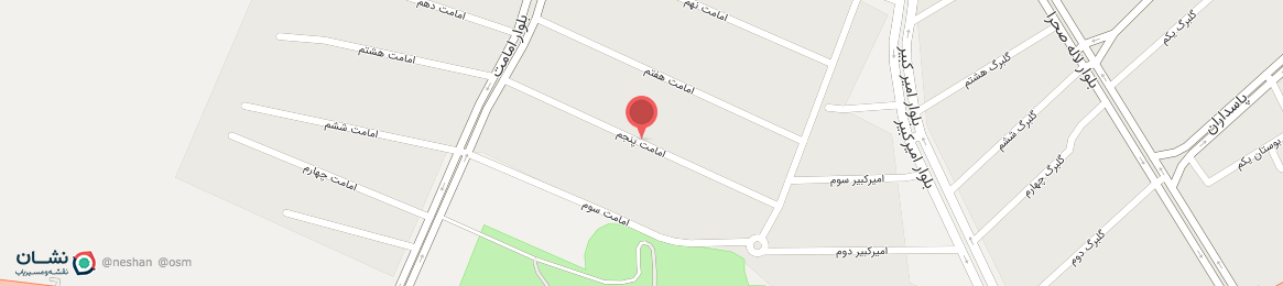 عکس خیابان امامت پنجم بومهن