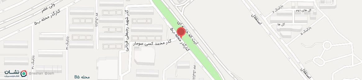 عکس خیابان محله ب 5 فولادشهر