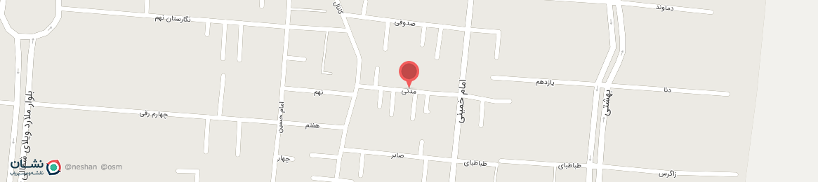 عکس خیابان مدنی