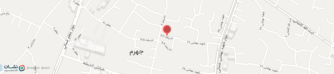 عکس کوچه اندیشه 4/6 جهرم - شیراز