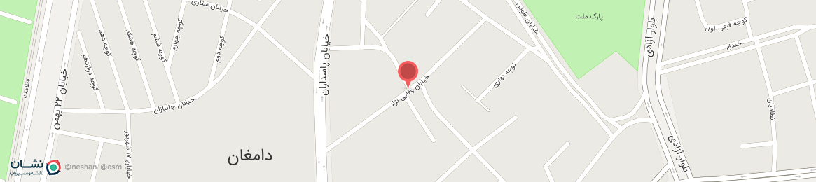 عکس خیابان وفایی نژاد دامغان